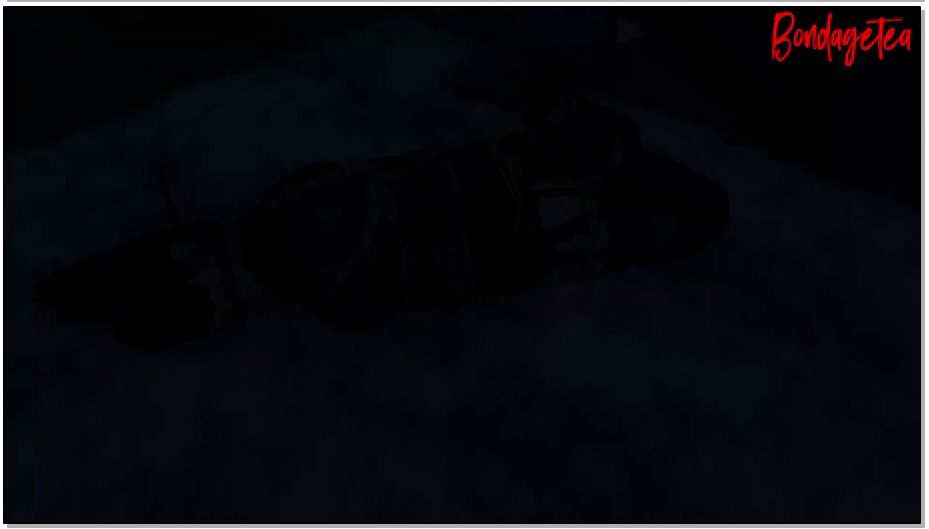 【绳精病】美女被主人折磨紧缚罚跪卡脖子膝盖受苦仍要忍受挑逗和羞辱太惨了