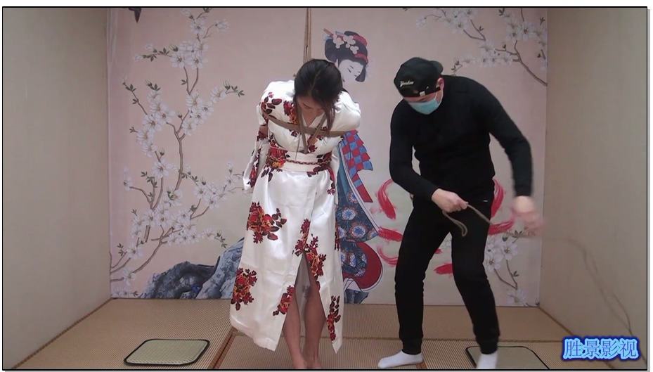 【胜景山庄】王丽女M日式吊缚