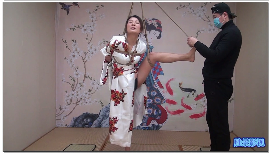 【胜景山庄】王丽女M日式吊缚