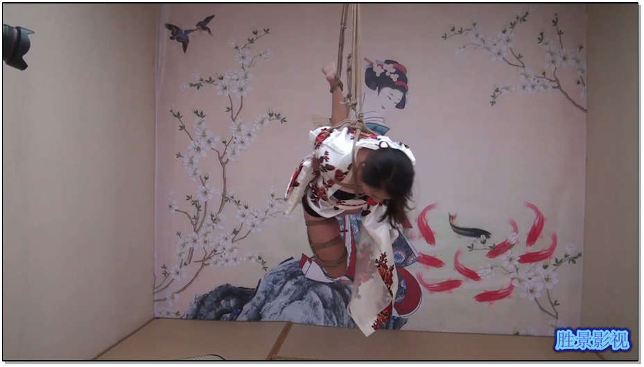 【胜景山庄】王丽女M日式吊缚