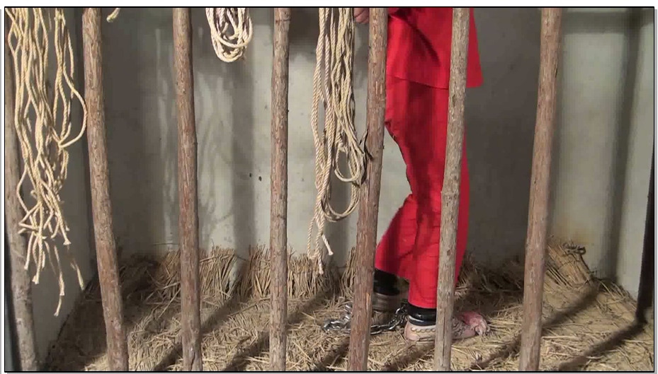 【胜景山庄】女M囚枷 古今监牢监禁