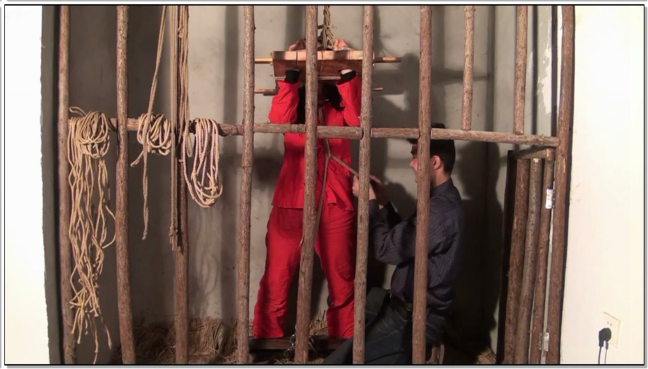 【胜景山庄】女M囚枷 古今监牢监禁