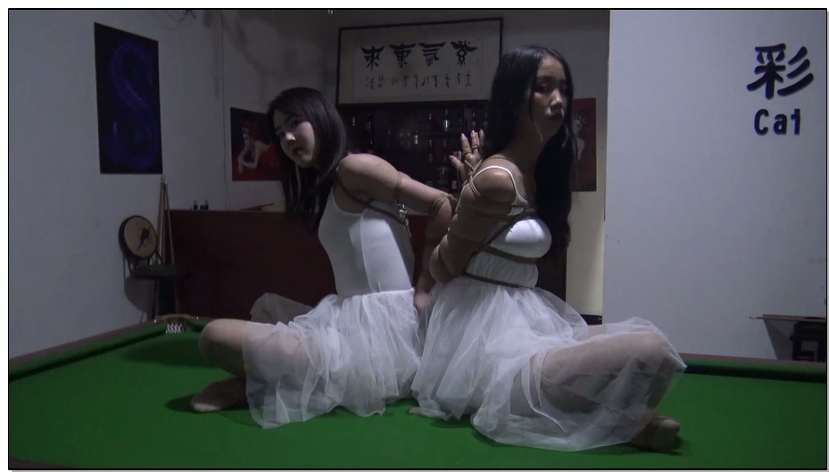 【胜景山庄】极限紧缚姐妹花