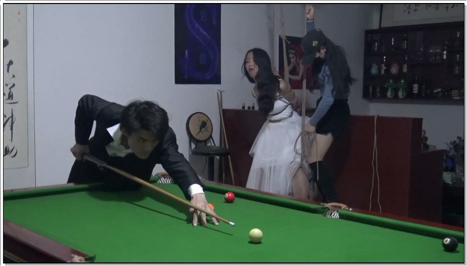 【胜景山庄】极限紧缚姐妹花