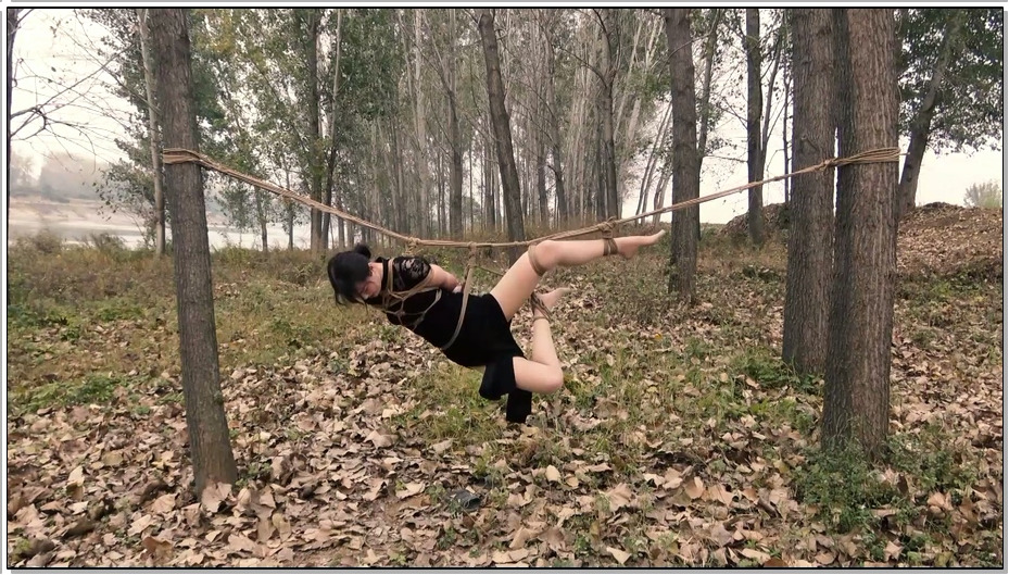 【胜景影视】胜景影视 绳吊双M之野炊之乐 下