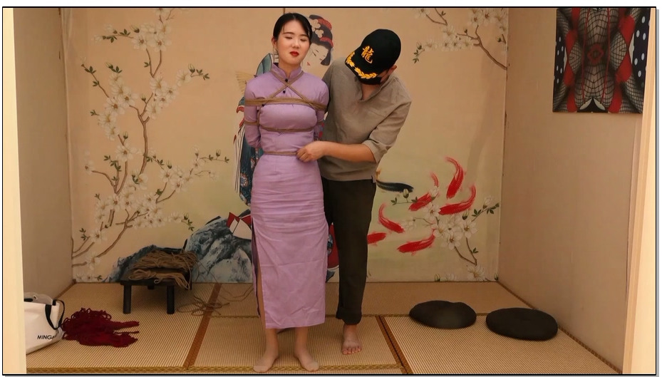 【胜景影视】榻榻米捆缚1