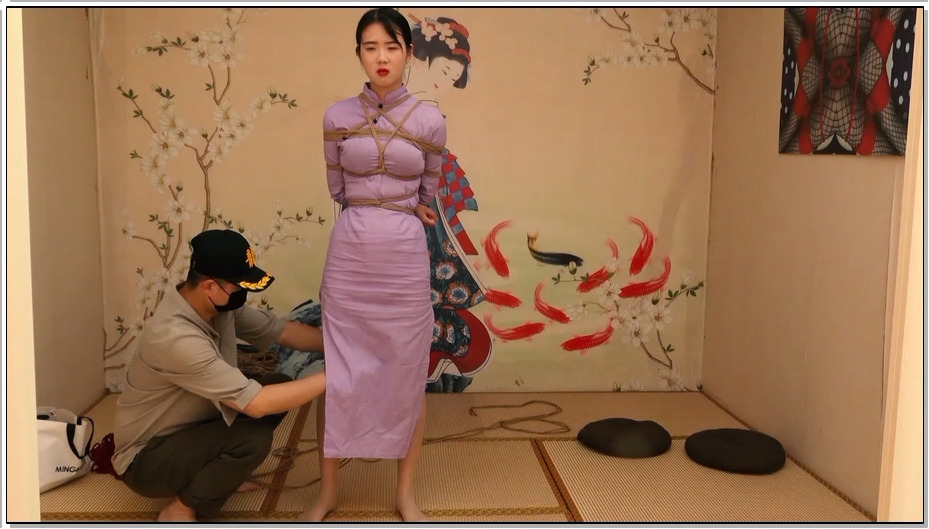 【胜景影视】榻榻米捆缚1