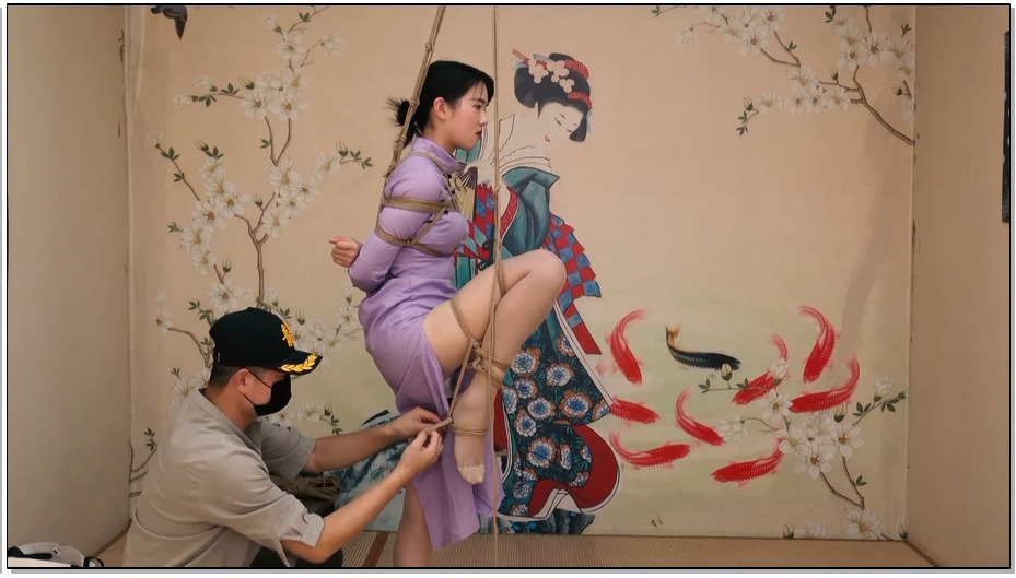 【胜景影视】榻榻米捆缚1