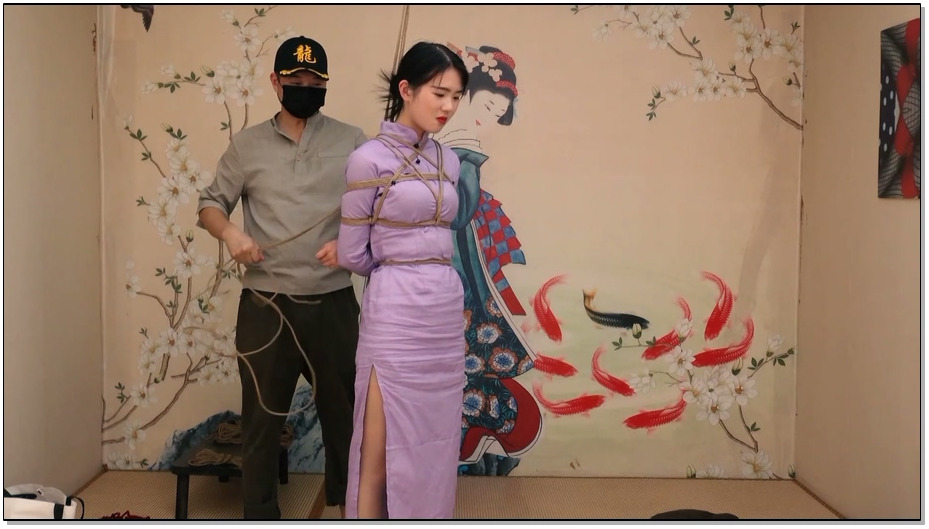 【胜景影视】榻榻米捆缚1