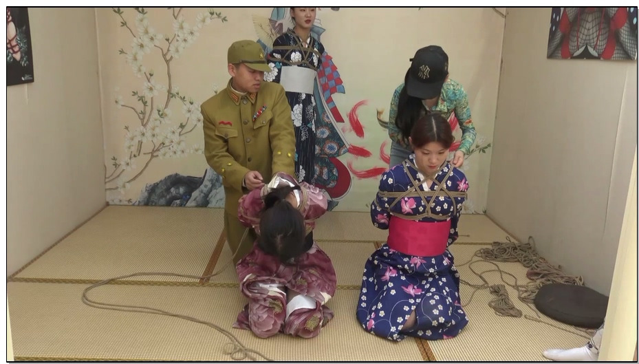 【胜景影视】紧缚和服四金花