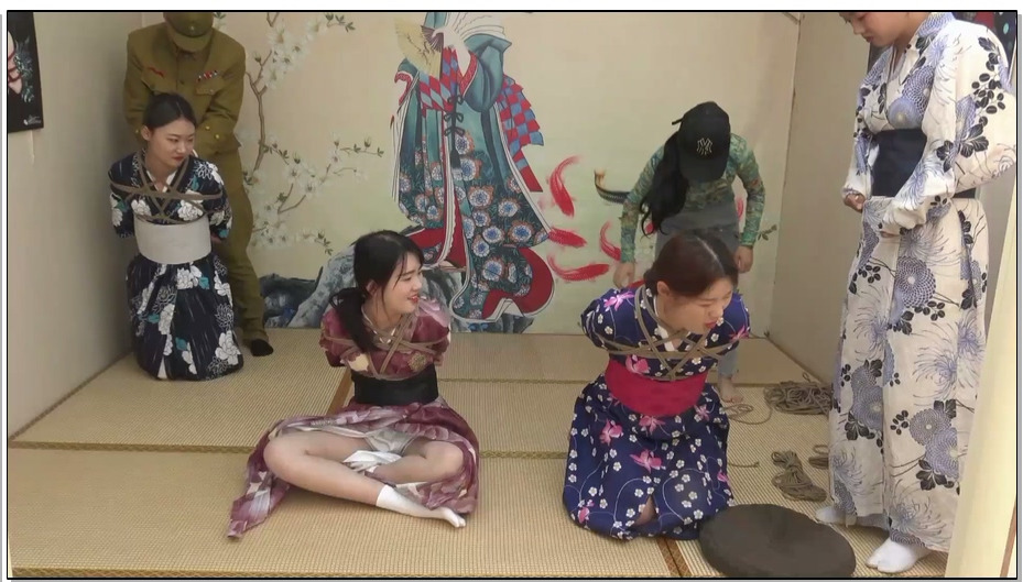 【胜景影视】紧缚和服四金花