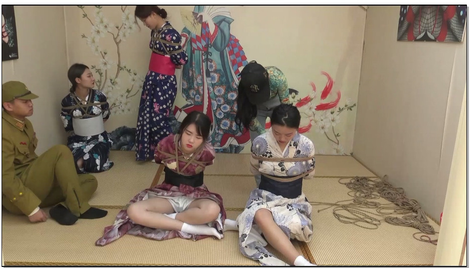 【胜景影视】紧缚和服四金花