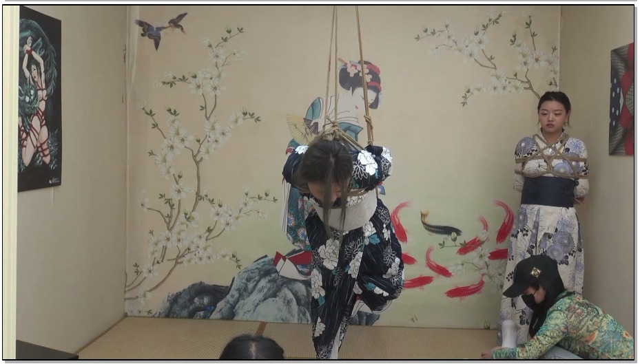 【胜景影视】紧缚和服四金花