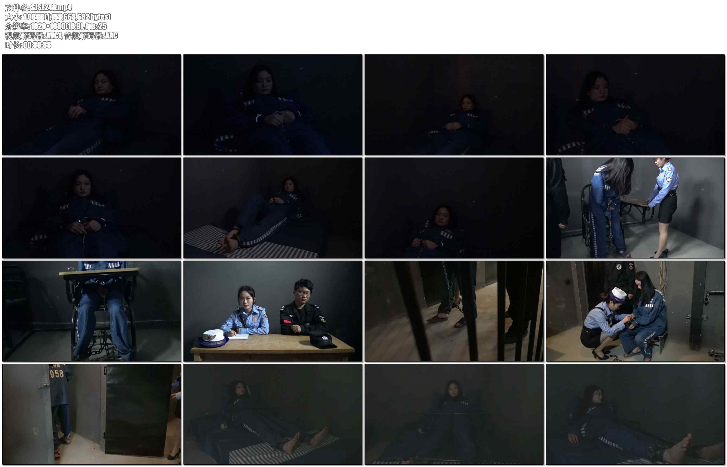 【胜景影视】女犯行刑前的等待 上 死刑前夜女犯被捆绑插标在牢房里很痛苦的一夜