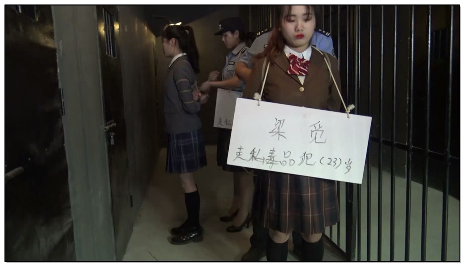 【胜景山庄】陷落双女犯 几名年纪轻轻的美女，为了生活的逼迫，最后走上犯罪的不归路