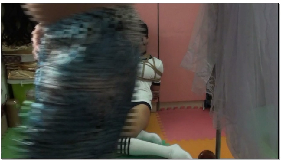 【丝家王】体操服单腿吊