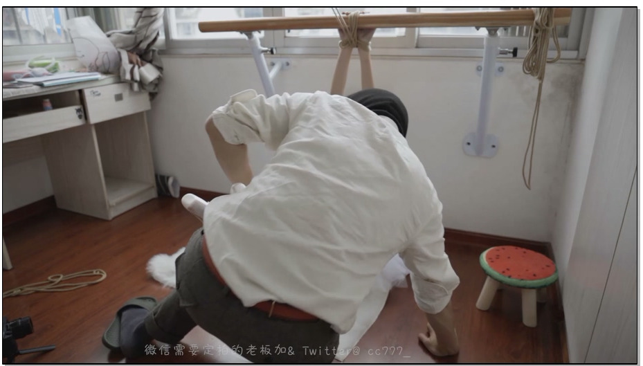 【森萝财团】安妮的芭蕾梦 白丝舞蹈袜足尖鞋进阶基本功口活训练强制开腿吊缚立足尖后…