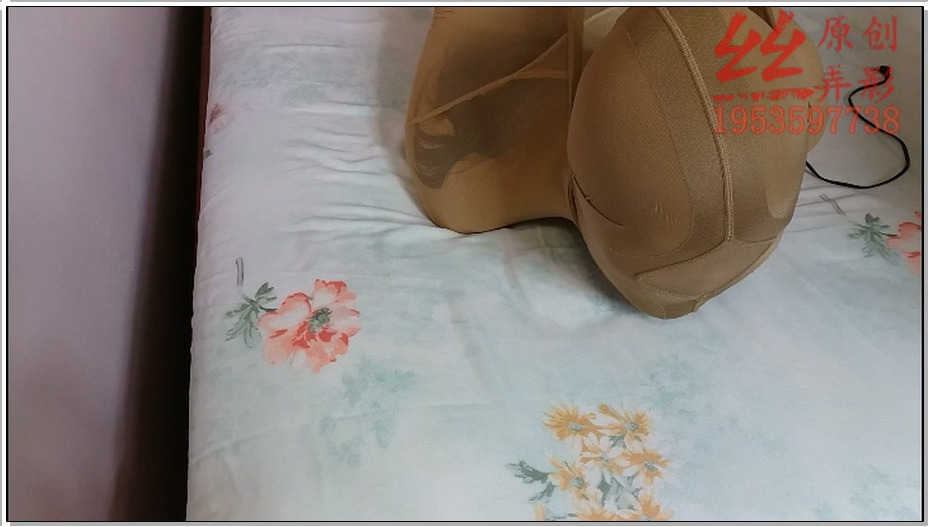 【丝弄影】丝袜全包挣扎乳贴電流刺激!!!