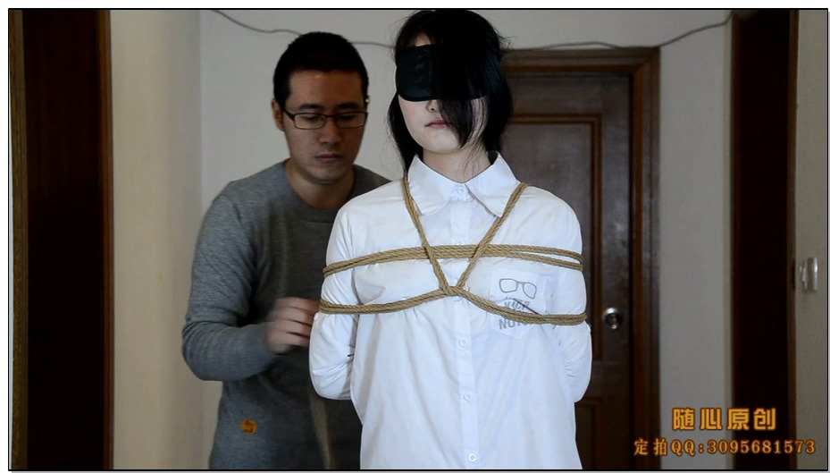 【随心原创】刚毕业的清纯M第一次尝试紧缚的感觉！羞涩的表情