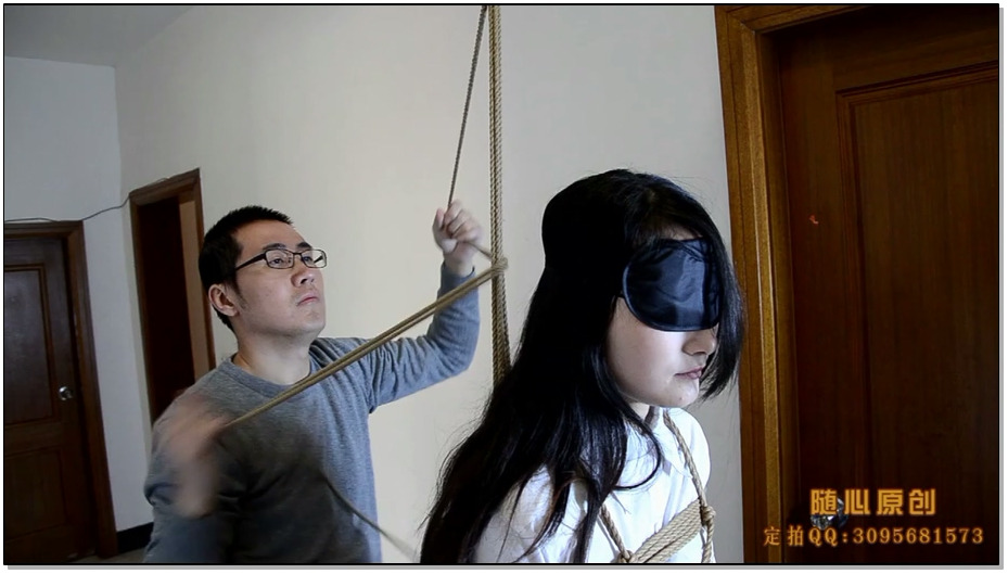 【随心原创】刚毕业的清纯M第一次尝试紧缚的感觉！羞涩的表情