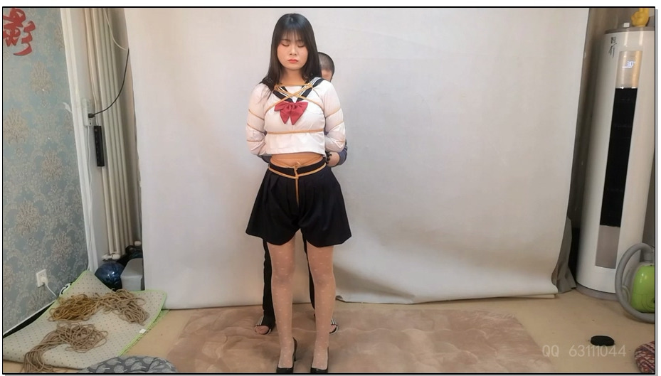 【随心原创】新模佳倩 可爱温柔妹 JK服 五花 驷马 股绳吊 诱惑呻吟声控的福音