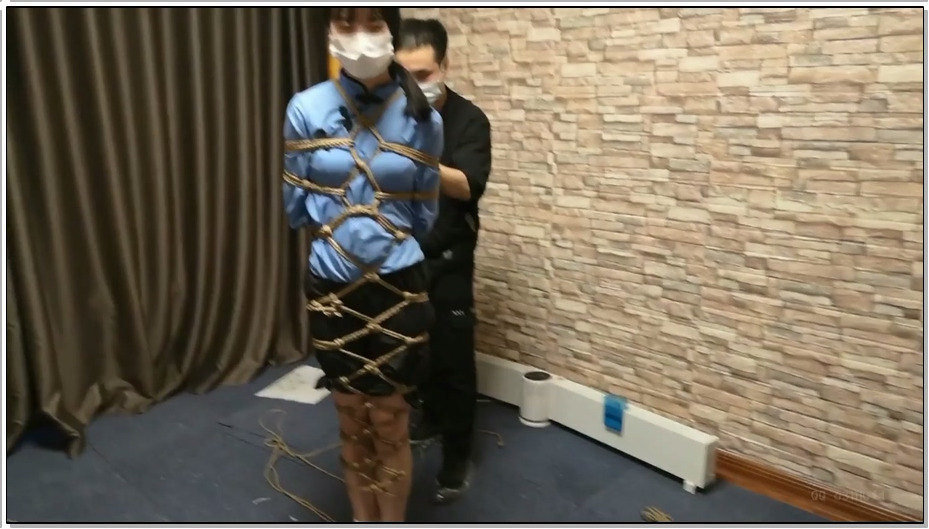 【束缘阁】五四学生装 全身菱形吊缚