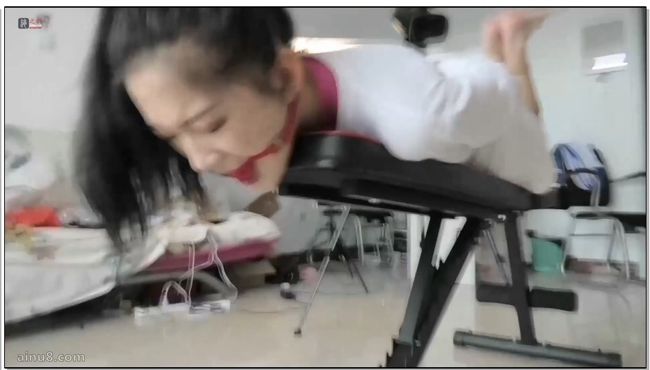 【绳之韵】很“敏感”的梓若试镜下集：驷马捆绑，大号口球，捆绑大脚趾反拉固定马尾辫…