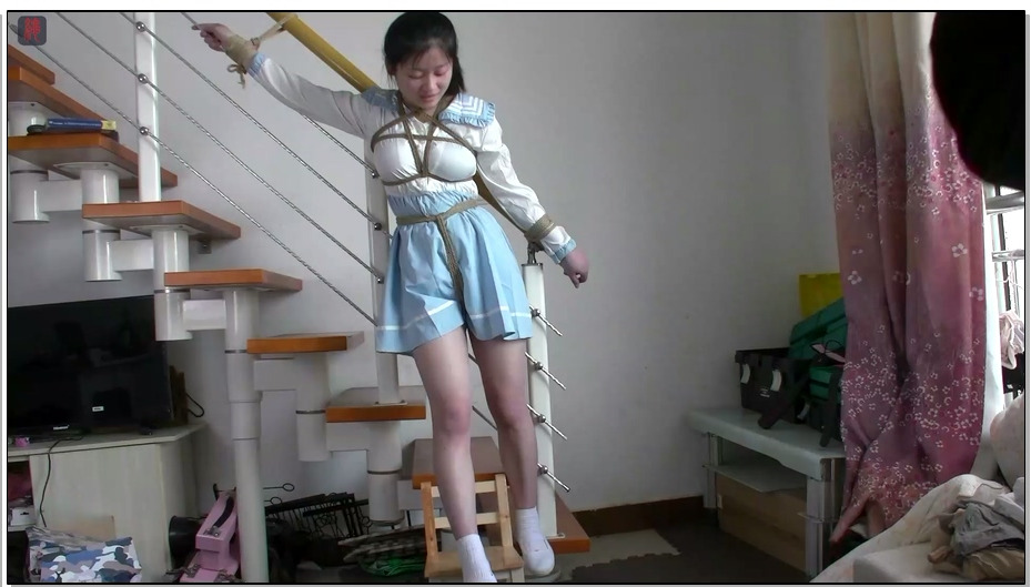【绳之韵】双女绳艺，点点拍四月：捆绑、股绳、口球、TK、脱鞋袜（踩踏、小毛刷）折腾…
