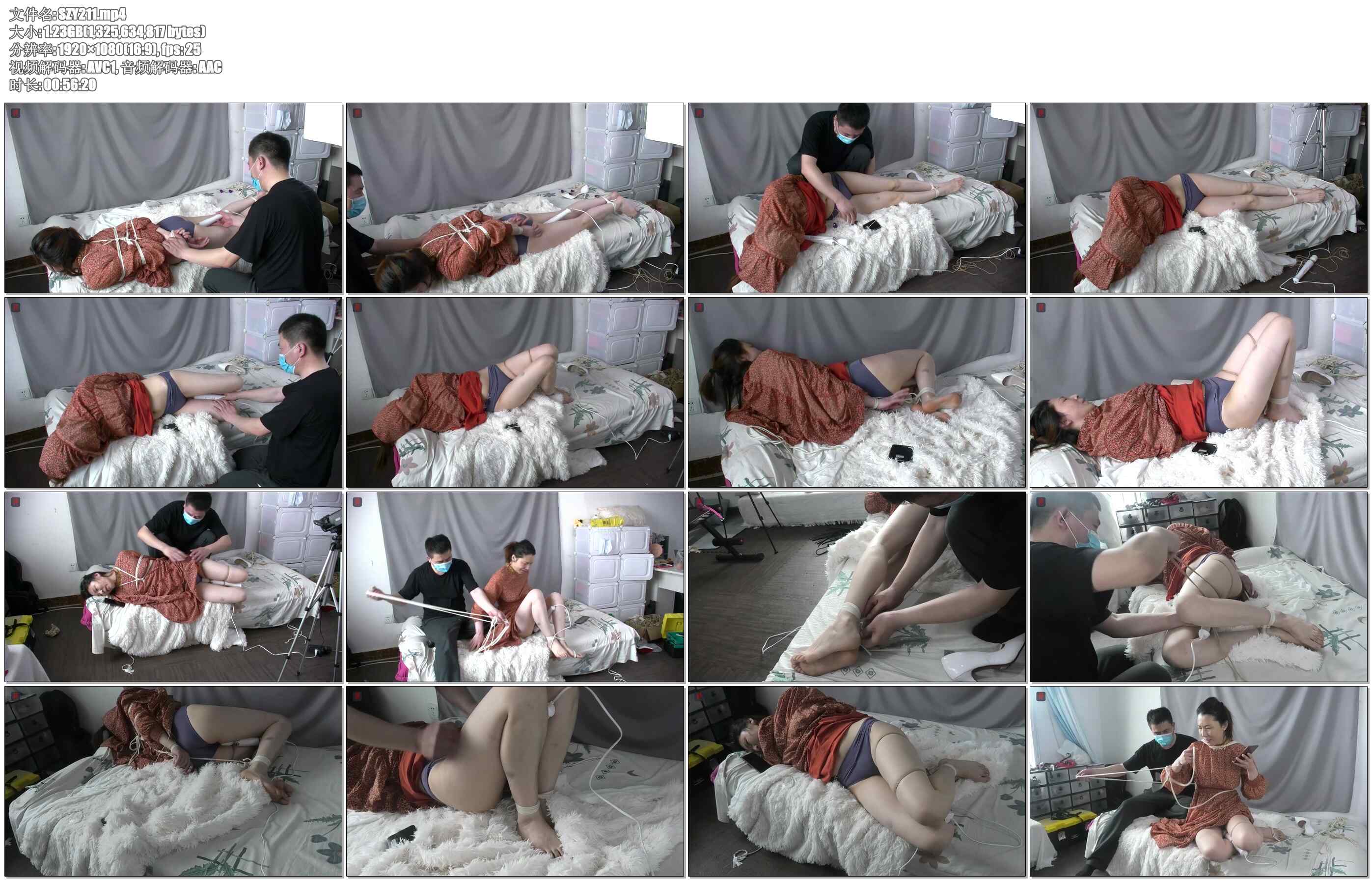 【绳之韵】诗韵花裙、白高跟：驷马，口球，邻家白皙少妇，美妙的挣扎与呻吟