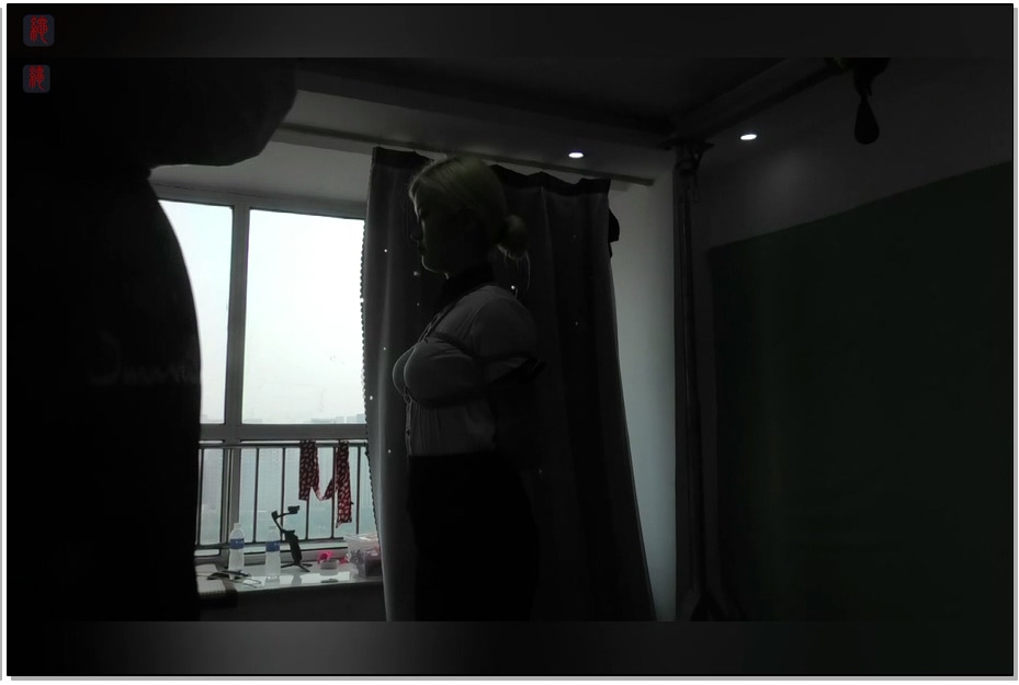 【绳之韵】美少女羽灵：坠入绳网的精灵,曼妙身材美少女，JK、细高，极限后手观音、美…