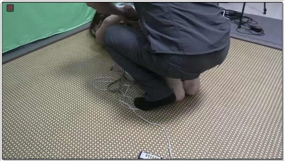 【绳之韵】九妹，小舞女的惩罚2：仰面M缚、驷马捆绑，勒嘴，完全TJ，步步引导、反复GC…