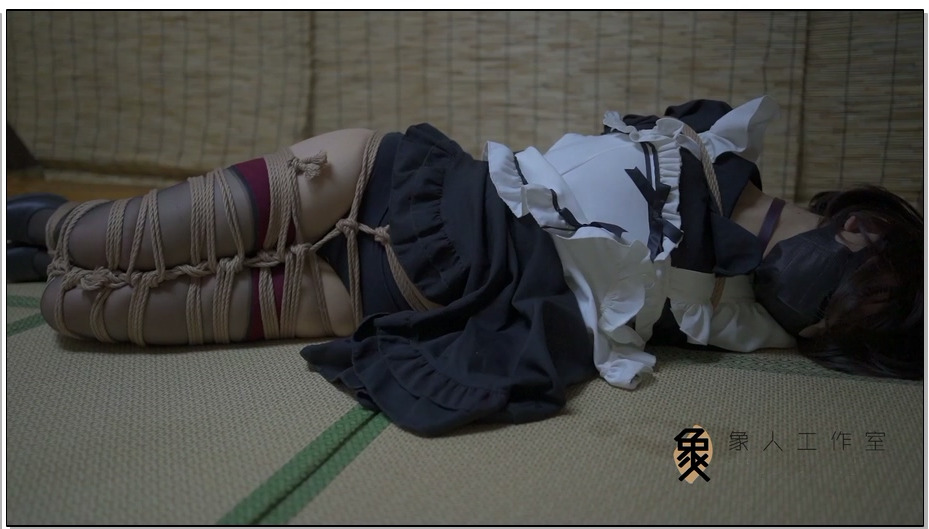 【象人工作室】小0蛇缚，直臂，全身紧缚