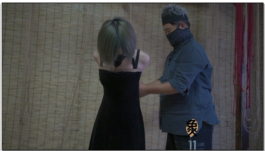 【象人工作室】嗷嗷-后手吊缚，放置向，探究嗷嗷的极限