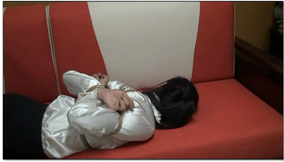 【逍遥】学生妹细绳超紧捆绑口环驷马 2