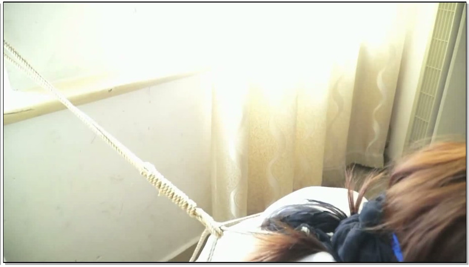 【逍遥】缚美魔画 下！超紧绷的丝袜全包！超新颖的魔幻绳艺巨制！混血美女冬娅！