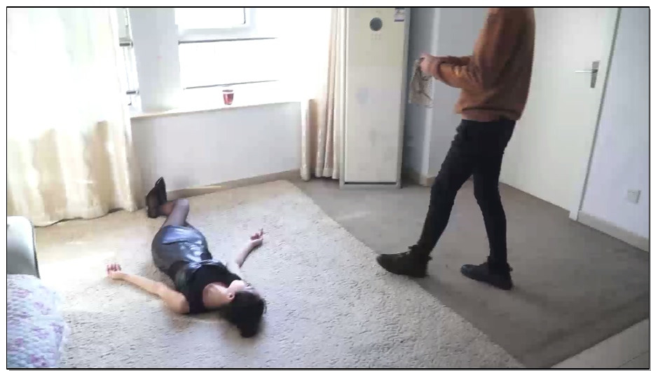 【逍遥】无处可逃的黑丝美女 无奈劫持被绑 想逃都逃不掉每次都被换一种更紧的姿势！