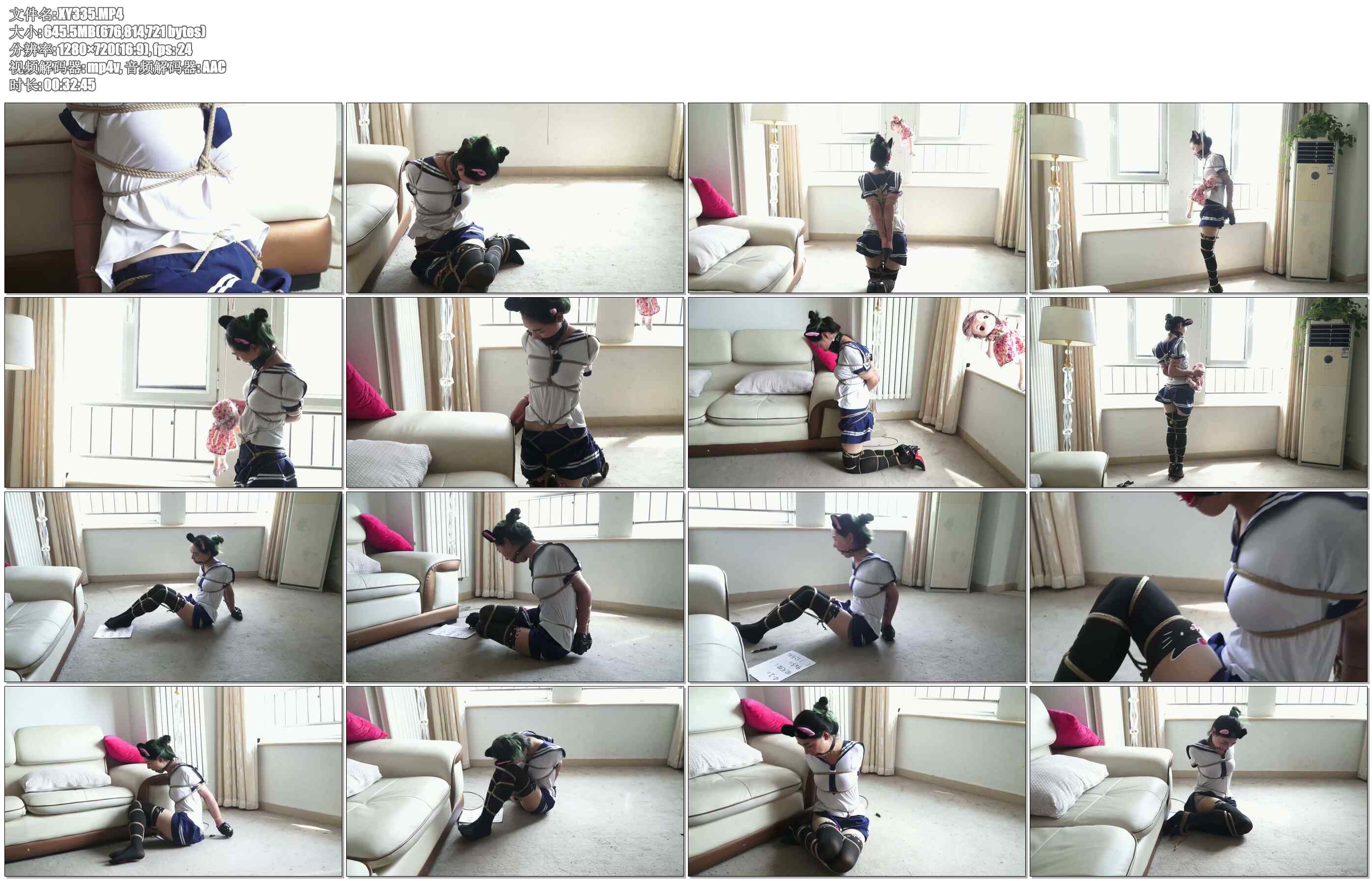 【逍遥】丽人的拘束游戏3-4两集连发！真实系美女挣扎游戏！黑丝高跟！丝袜美脚强迫写…