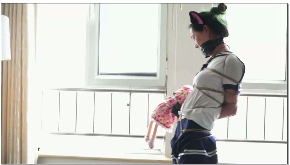 【逍遥】丽人的拘束游戏3-4两集连发！真实系美女挣扎游戏！黑丝高跟！丝袜美脚强迫写…