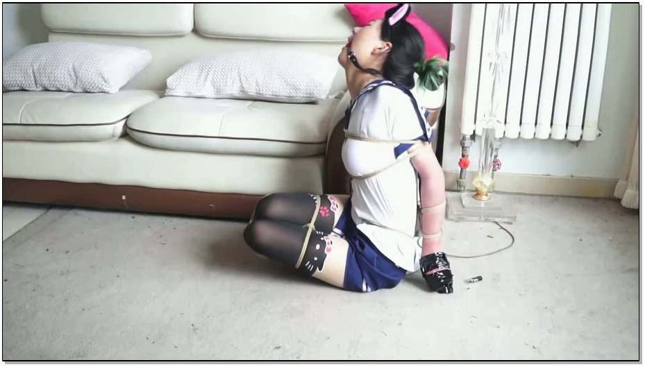 【逍遥】丽人的拘束游戏3-4两集连发！真实系美女挣扎游戏！黑丝高跟！丝袜美脚强迫写…