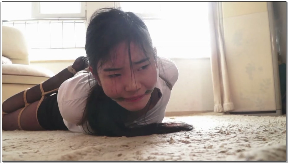 【逍遥】直臂缚海老+蟹缚 绳子蒙眼勒嘴 捆绑脚趾 40分钟