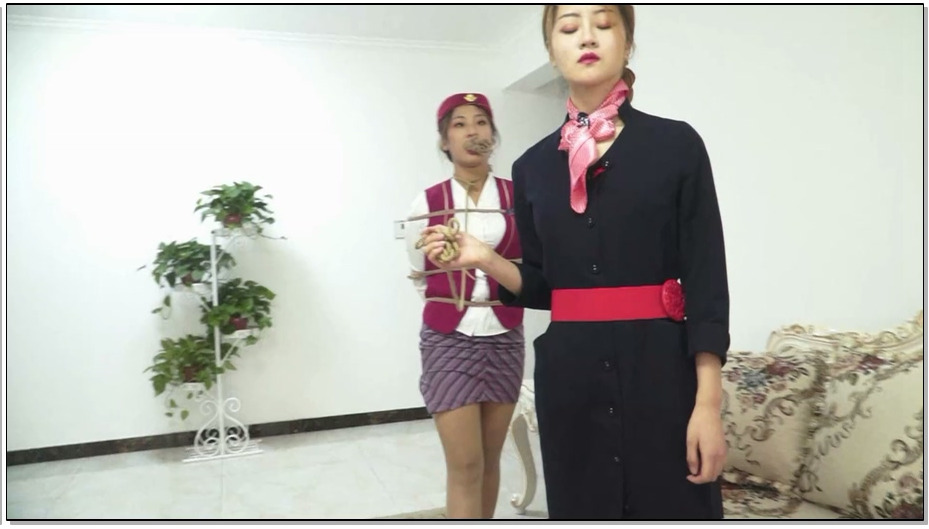 【逍遥】圆你的空姐梦 – 上 空姐中计被调教征服 韩懿 李璇