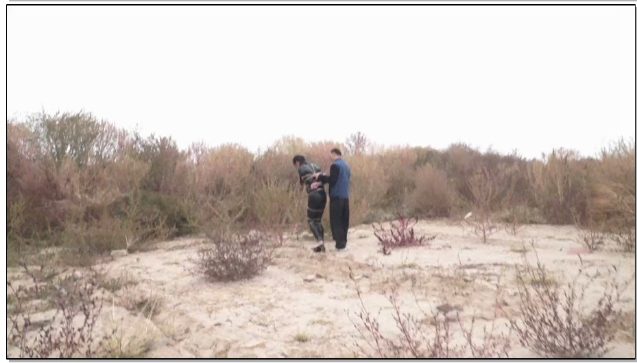 【逍遥】猥琐哥户外游戏 林丹丹 制服户外 驷马 日式 户外押解