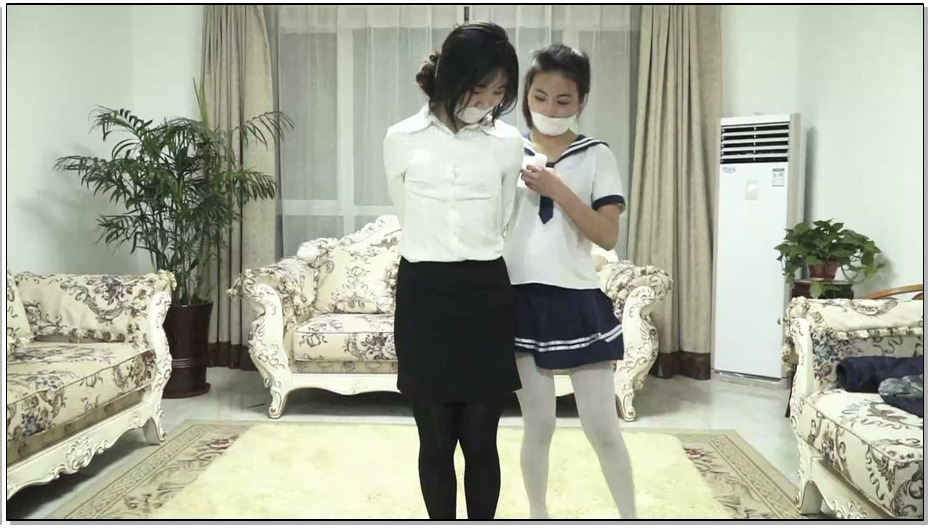 【逍遥】双人缚美比赛 2位丝袜美女被捆绑成一团 多场比赛角逐 精彩无比不要错过！