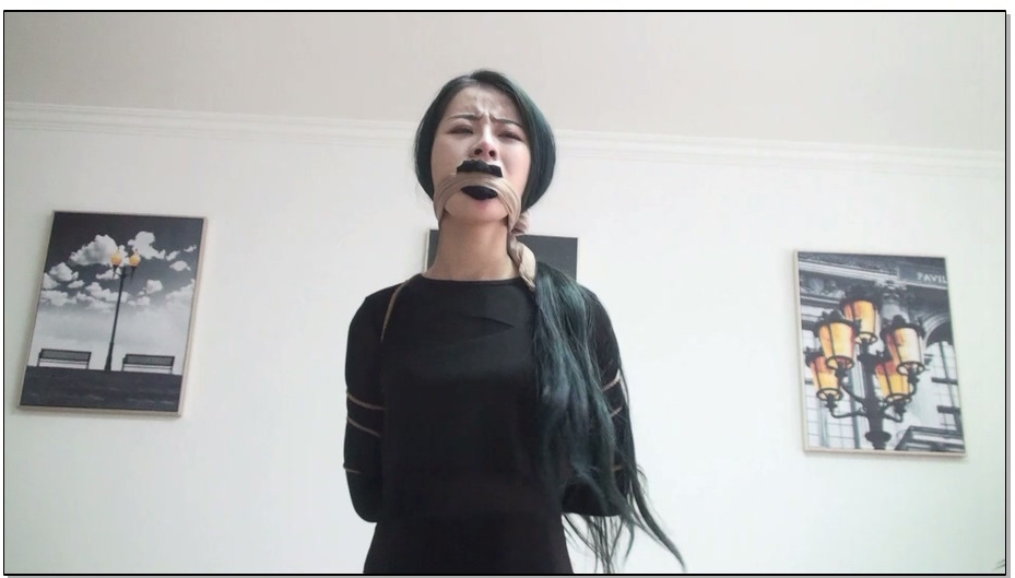 【逍遥】猥琐男第一人称视角持枪入室劫持大美女韩懿01;原味堵嘴,迷晕,白丝TK