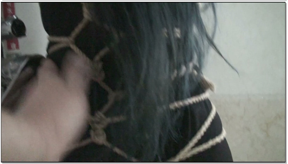 【逍遥】猥琐男第一人称视角持枪入室劫持大美女韩懿02;卫生间囚禁调教