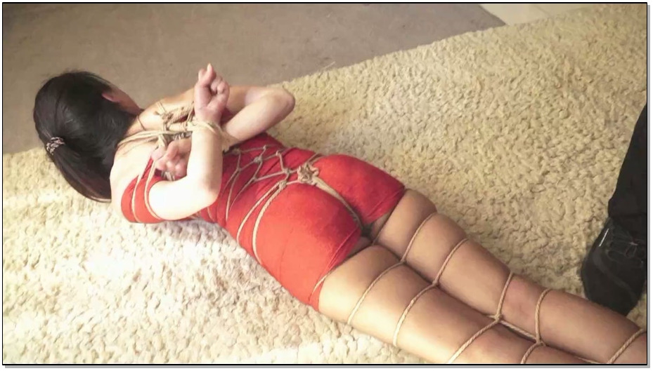 【逍遥】好身材美女的紧缚调教 犬缚跪爬，驷马，绳绳到肉