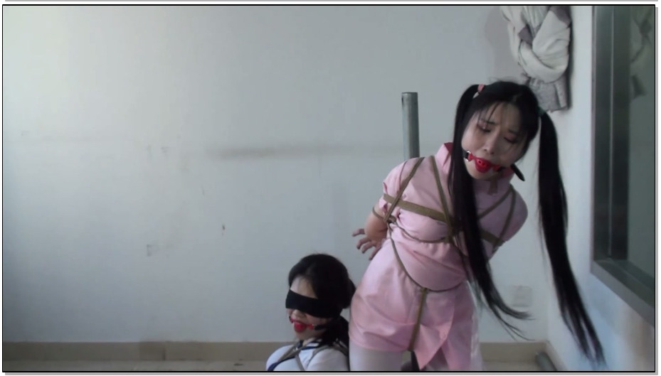 【逍遥】一人暴虐俩美女 转盘捆绑+桃缚 吴晗佳杰