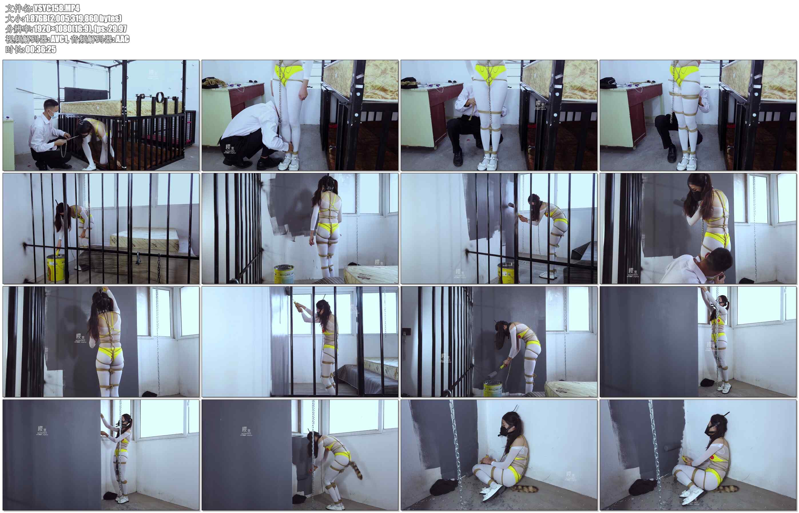 【樱束原创】汐洛养成计划-皮卡丘刷漆 皮卡丘汐洛龟甲缚刷漆，股绳刺激＋棒棒调J直达..