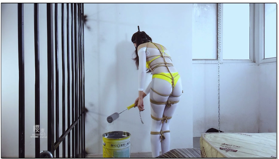 【樱束原创】汐洛养成计划-皮卡丘刷漆 皮卡丘汐洛龟甲缚刷漆，股绳刺激＋棒棒调J直达..