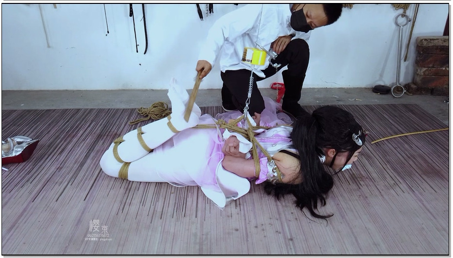 【樱束原创】斗罗大陆-小舞驷马篇 驷马捆绑审问小舞唐三下落，特别紧的驷马捆绑＋原味..